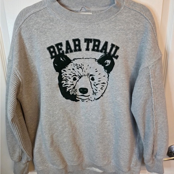 Aerie Gray Bear Trail Sweatshirt - Picture 4 of 4